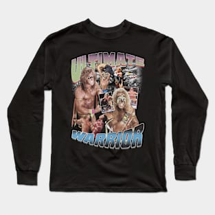 Ultimate Warrior Vintage Bootleg Long Sleeve T-Shirt